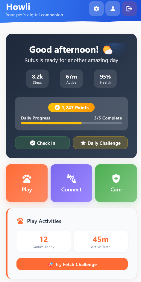 Howli App Mockup